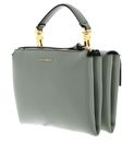 COCCINELLE Arlettis Signature Handbag Grained Leather Greenery