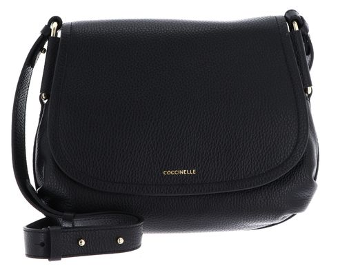 COCCINELLE Rebekka Handbag Grained Leather Noir