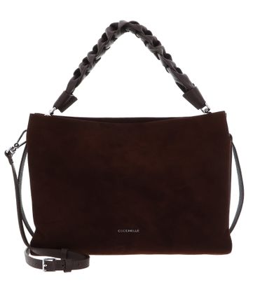 COCCINELLE Boheme Handbag Suede Brunette / Brunet