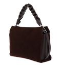 COCCINELLE Boheme Handbag Suede Brunette / Brunet COCCINELLE Boheme Handbag Suede Brunette / Brunet