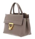 COCCINELLE Arlettis Handbag Grained Leather Warm Taupe