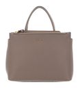COCCINELLE Arlettis Handbag Grained Leather Warm Taupe