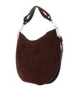 COCCINELLE Sunup Handbag Suede Leather Brunette