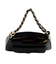 COCCINELLE Beat Grained Leather Handbag Noir
