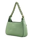 COCCINELLE Beat Grained Leather Handbag Greenery