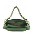 COCCINELLE Beat Grained Leather Handbag Greenery