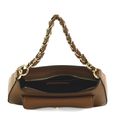 COCCINELLE Beat Grained Leather Handbag Cognac