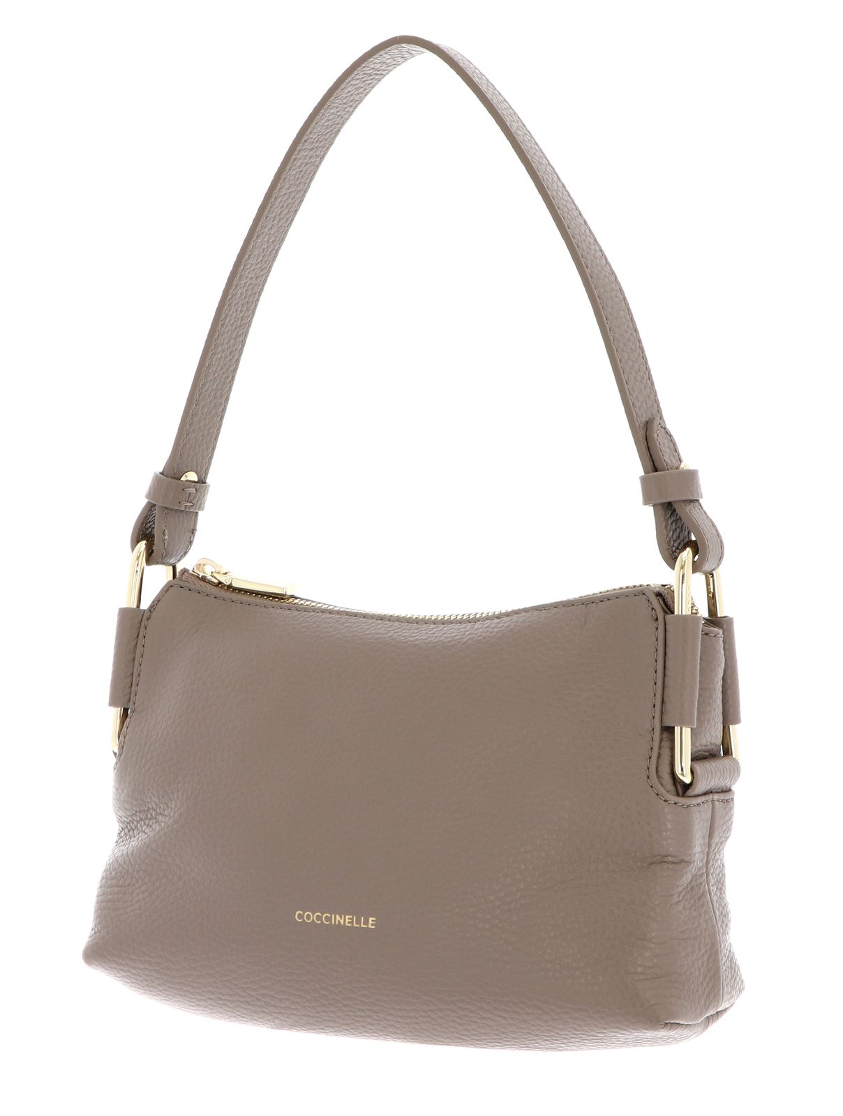 COCCINELLE Rebekka Mini Bag Grained Leather Warm Taupe COCCINELLE Rebekka Mini Bag Grained Leather Warm Taupe