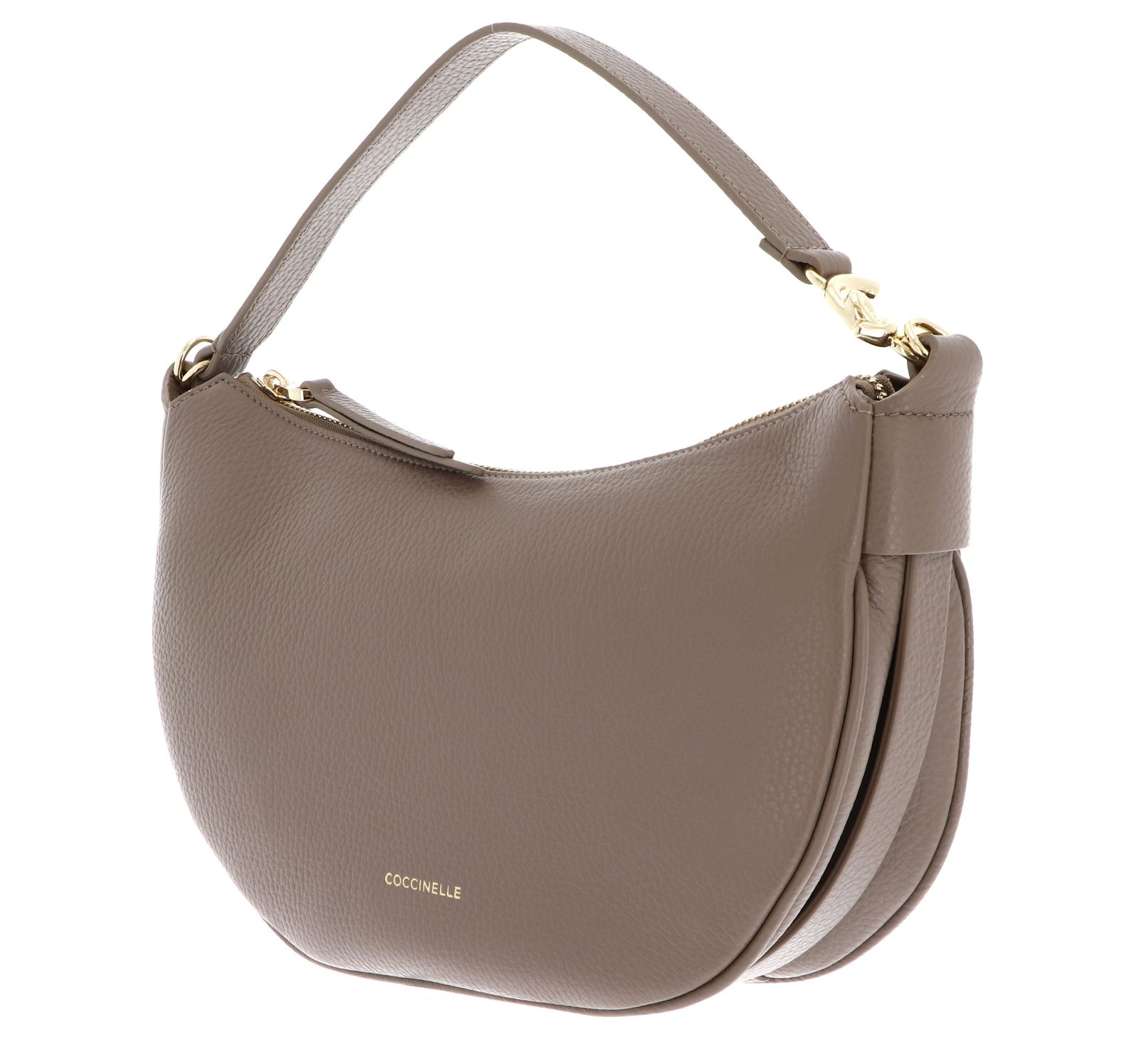 COCCINELLE C-Easy Handle Bag Warm Taupe COCCINELLE C-Easy Handle Bag Warm Taupe