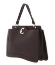 COCCINELLE C-Me Handbag Grained Leather Brunette