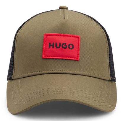 HUGO Cap Open Green