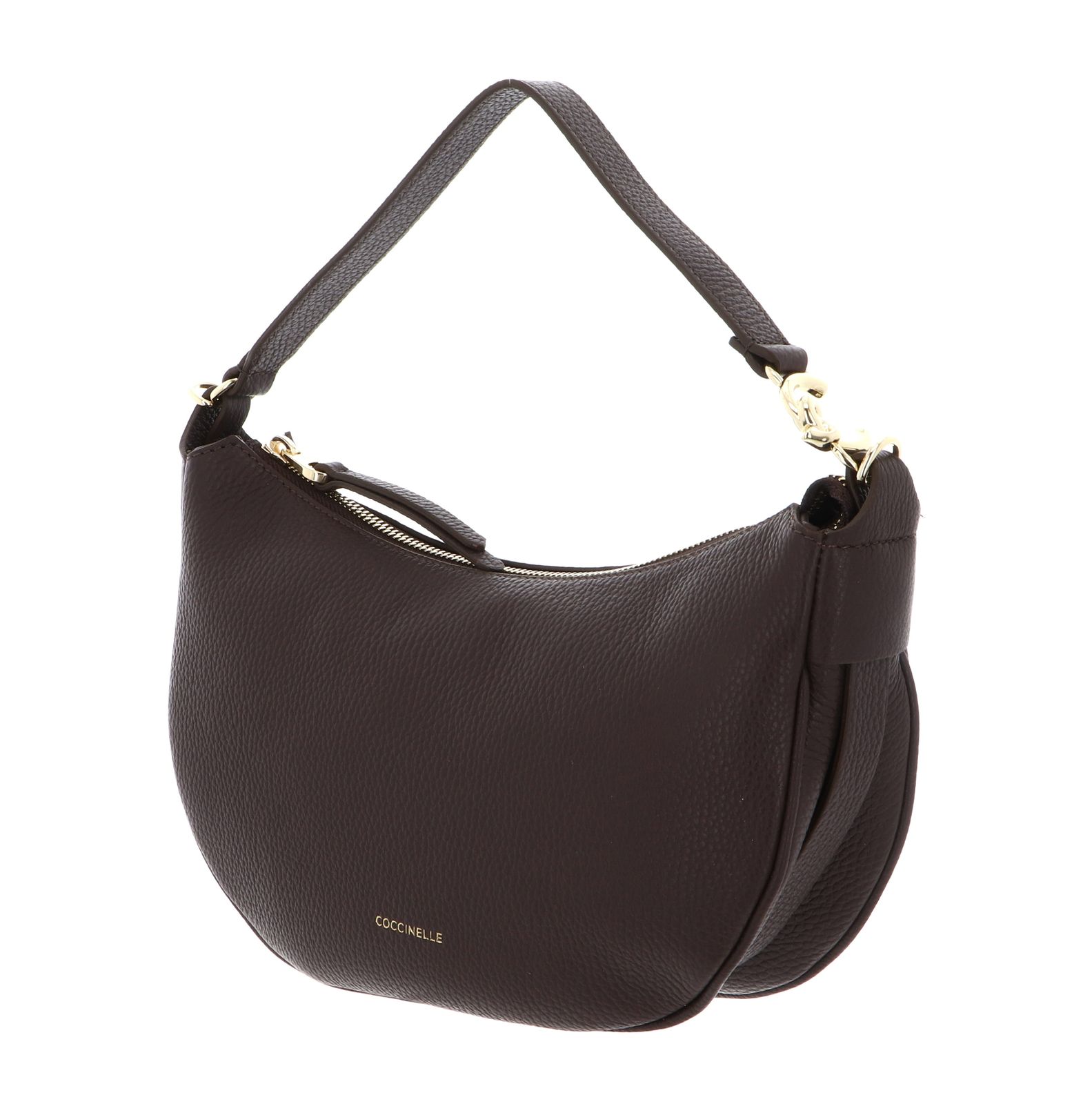 COCCINELLE C-Easy Handle Bag Brunette COCCINELLE C-Easy Handle Bag Brunette