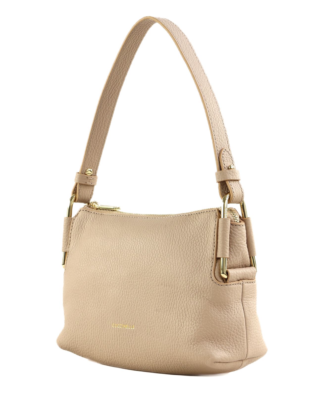 COCCINELLE Rebekka Mini Bag Grained Leather Rosette COCCINELLE Rebekka Mini Bag Grained Leather Rosette