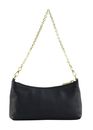 COCCINELLE Aura Mini Bag Grained Leather Midnight Blue