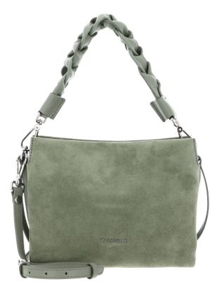 COCCINELLE Boheme Handbag Suede Grainy Leather Greenery / Greene