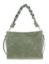 COCCINELLE Boheme Handbag Suede Grainy Leather Greenery / Greene