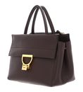 COCCINELLE Arlettis Handbag Grained Leather Brunette
