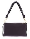 COCCINELLE Boheme Grana Double Shoulder Bag Prune / Ribes