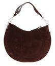 COCCINELLE Sunup Handbag Suede Leather Brunette
