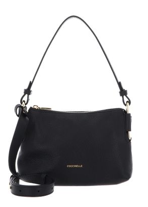 COCCINELLE Rebekka Mini Bag Grained Leather Noir