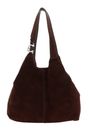 COCCINELLE C-Easy Suede Handbag Brunette COCCINELLE C-Easy Suede Handbag Brunette
