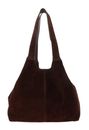 COCCINELLE C-Easy Suede Handbag Brunette COCCINELLE C-Easy Suede Handbag Brunette