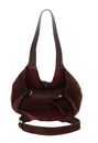 COCCINELLE C-Easy Suede Handbag Brunette COCCINELLE C-Easy Suede Handbag Brunette