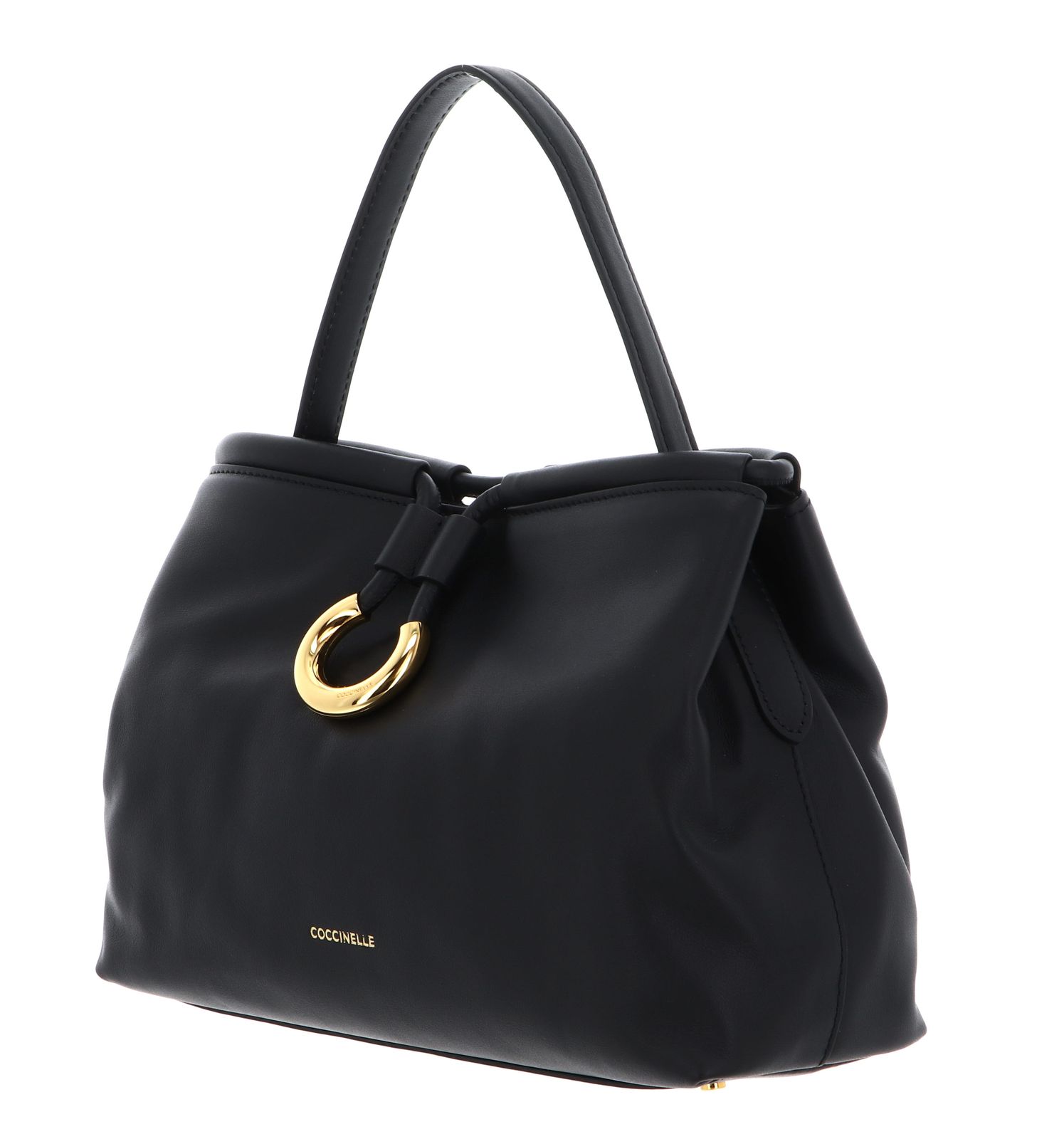 COCCINELLE Elisbet Smooth Leather Handbag Noir COCCINELLE Elisbet Smooth Leather Handbag Noir