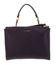 COCCINELLE Arlettis Signature Handbag Grained Leather Prune