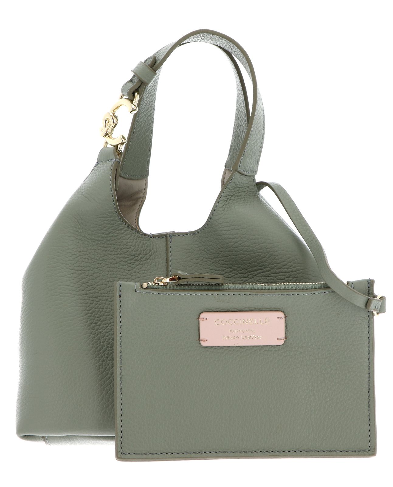 COCCINELLE C-Easy Crossbody Bag S Greenery COCCINELLE C-Easy Crossbody Bag S Greenery