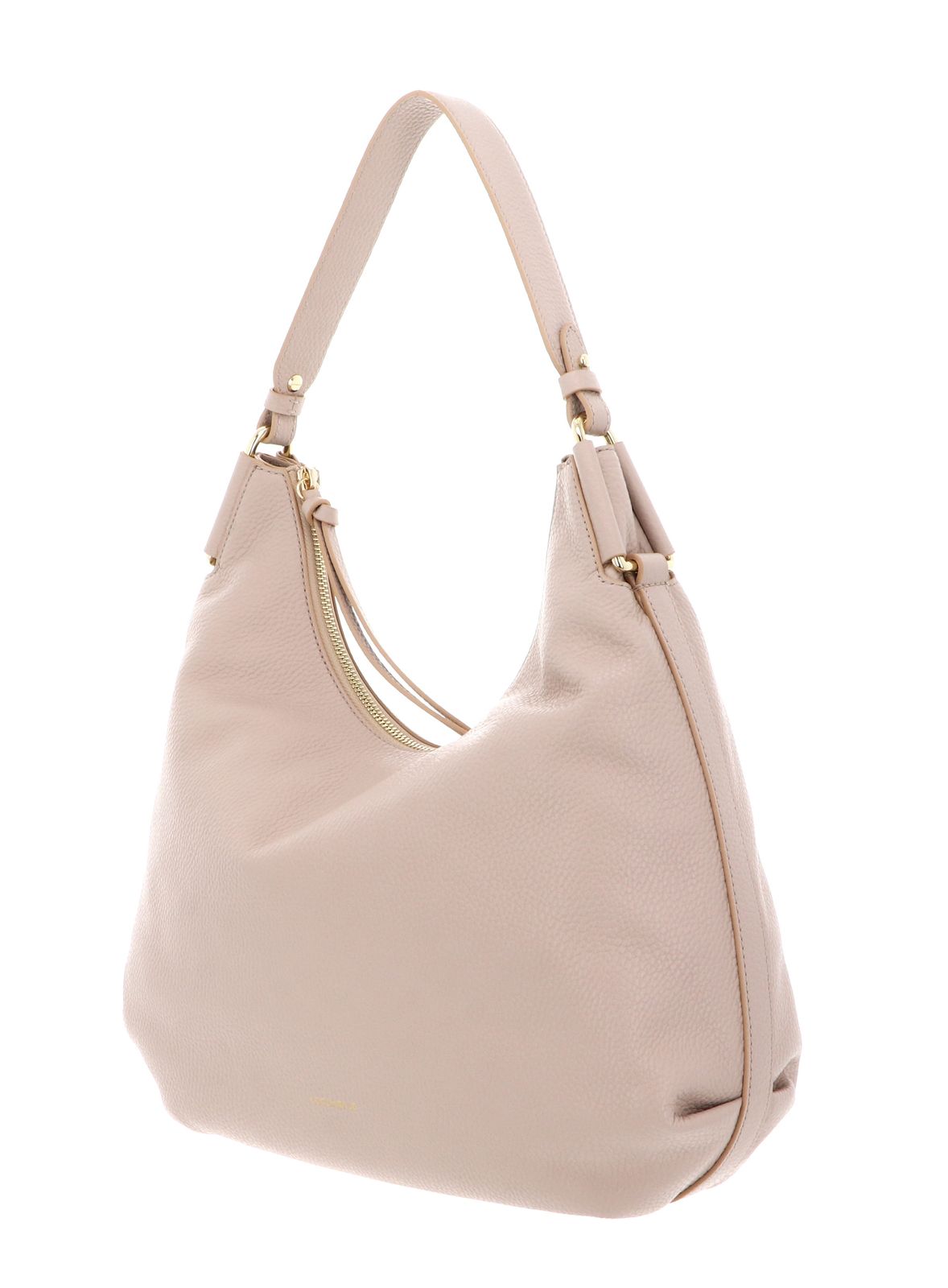 COCCINELLE Rebekka Handbag Grained Leather Rosette COCCINELLE Rebekka Handbag Grained Leather Rosette