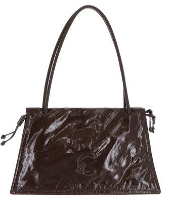COCCINELLE Dulse Shiny Shoulderbag Brunette