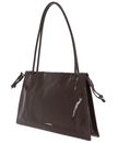 COCCINELLE Dulse Shiny Shoulderbag Brunette COCCINELLE Dulse Shiny Shoulderbag Brunette