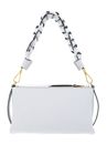 COCCINELLE Boheme Grana Double Shoulder Bag Snow / Greenery
