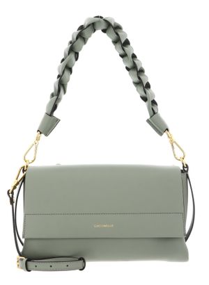 COCCINELLE Boheme Grana Double Shoulder Bag Greenery / Rosette