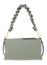 COCCINELLE Boheme Grana Double Shoulder Bag Greenery / Rosette