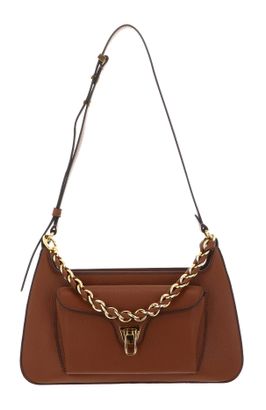 COCCINELLE Beat Generatio Shoulder Bag Cognac