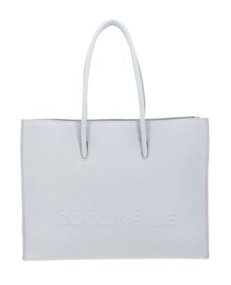 COCCINELLE Myrtha Maxi Log Handbag Grained Leather Snow