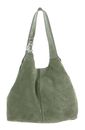COCCINELLE C-Easy Suede Handbag Greenery COCCINELLE C-Easy Suede Handbag Greenery