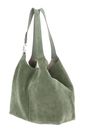 COCCINELLE C-Easy Suede Handbag Greenery COCCINELLE C-Easy Suede Handbag Greenery