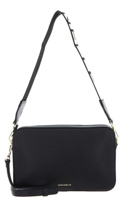 COCCINELLE Tebe Mini Bag Grained Leather Noir