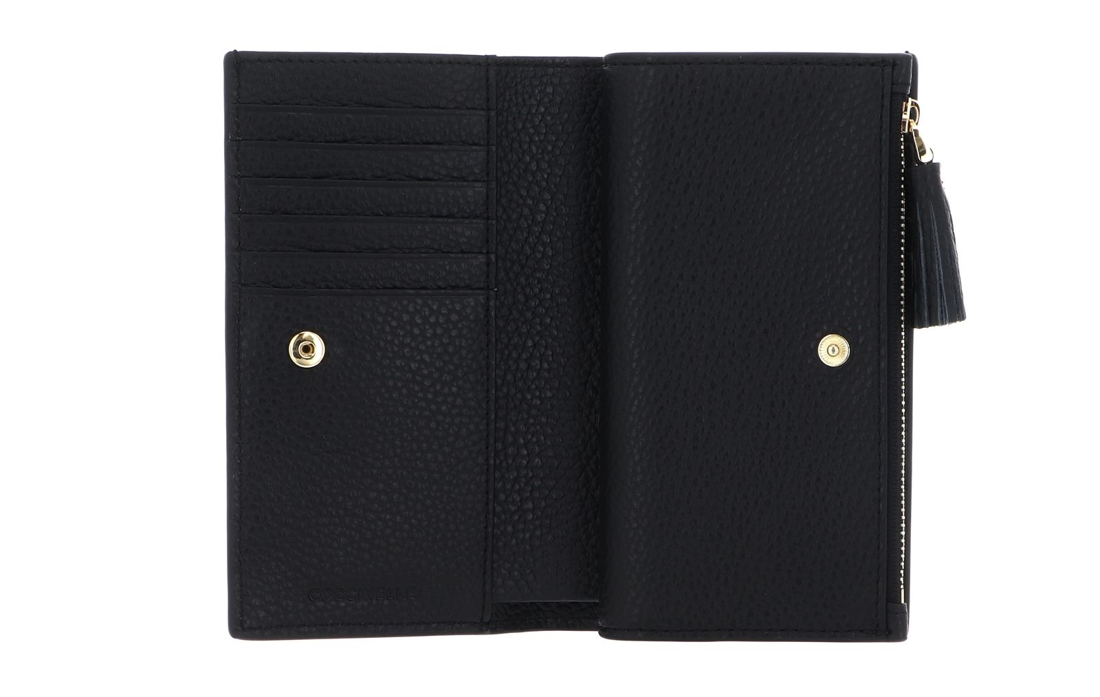 COCCINELLE Tassel Wallet Noir COCCINELLE Tassel Wallet Noir