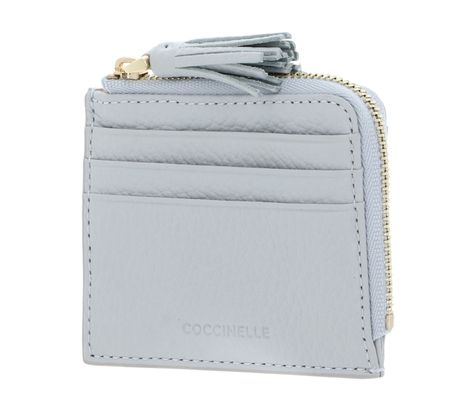 COCCINELLE Tassel Credit Card Holder Snow