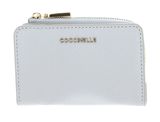COCCINELLE Metallic Soft Credit Card Holder Snow COCCINELLE Metallic Soft Credit Card Holder Snow
