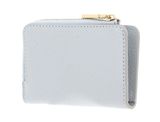COCCINELLE Metallic Soft Credit Card Holder Snow COCCINELLE Metallic Soft Credit Card Holder Snow