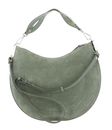 COCCINELLE Sunup Suede Shoulder Bag Greenery COCCINELLE Sunup Suede Shoulder Bag Greenery