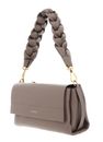 COCCINELLE Boheme Grana Double Shoulder Bag Warm Taupe / Rosette