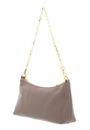 COCCINELLE Aura Mini Bag Grained Leather Warm Taupe