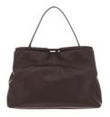 COCCINELLE Elisbet Smooth Leather Handbag Brunette