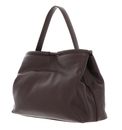 COCCINELLE Elisbet Smooth Leather Handbag Brunette